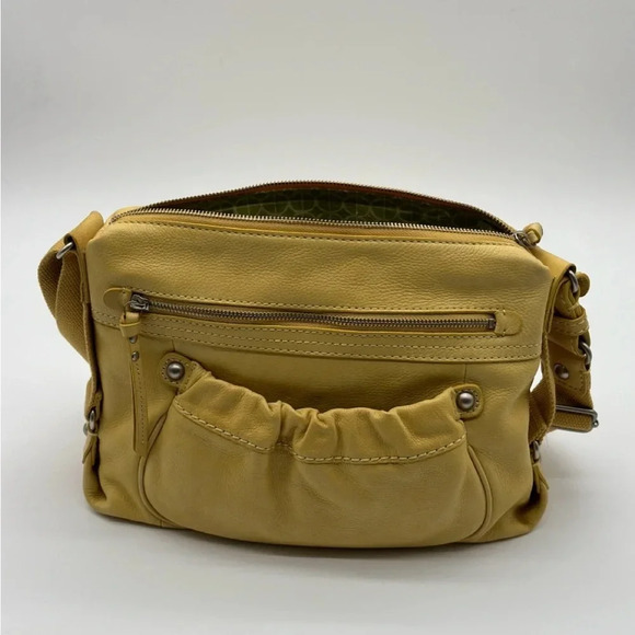 Fossil Yellow Shoulder Bag Mint Condition - Picture 6 of 12